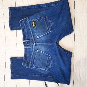 Organic climbing jeans GUSSETTED  rare 31X28 MEN